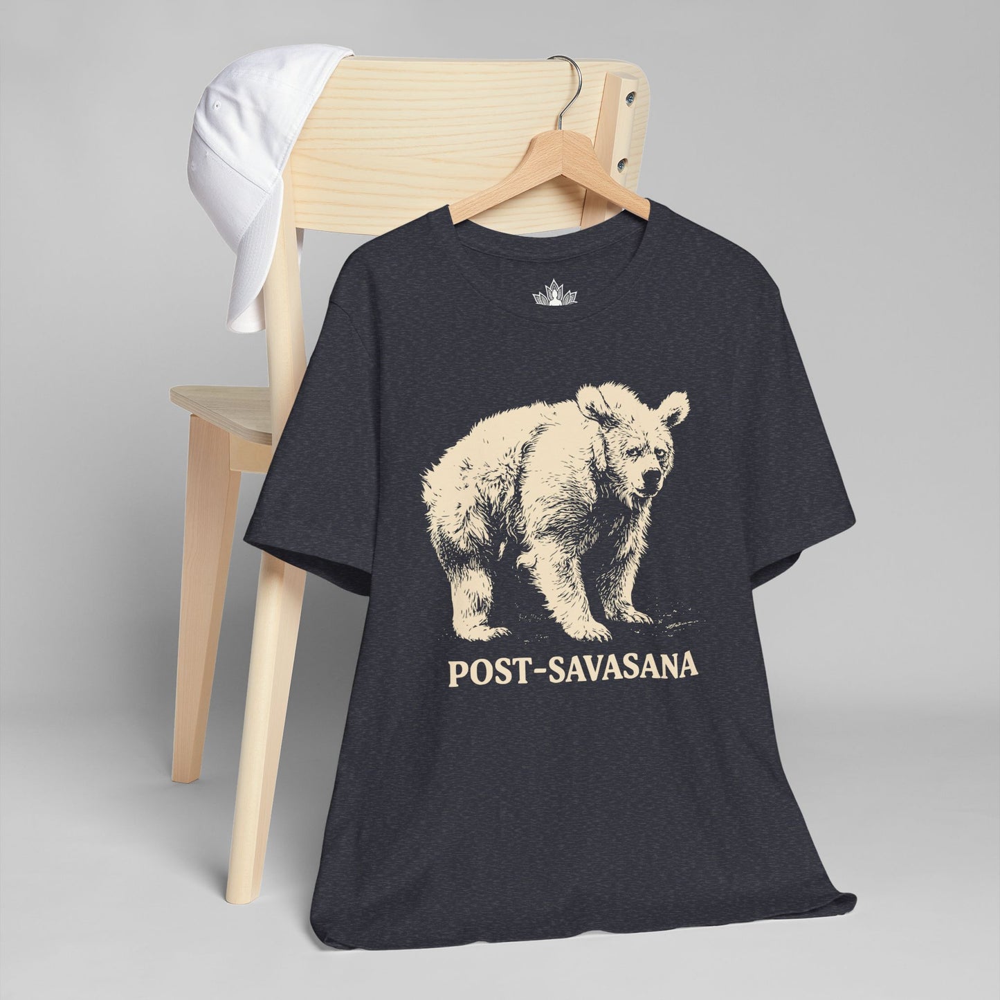 Post-Savasana Sleepy Bear Men Tee