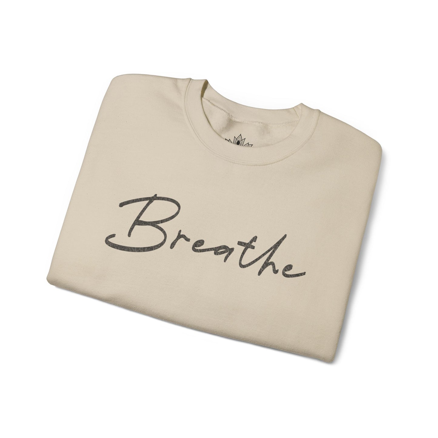 Breathe Sweatshirt - Mandala Back Print