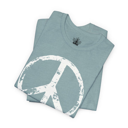 Retro Peace Symbol Men Tee