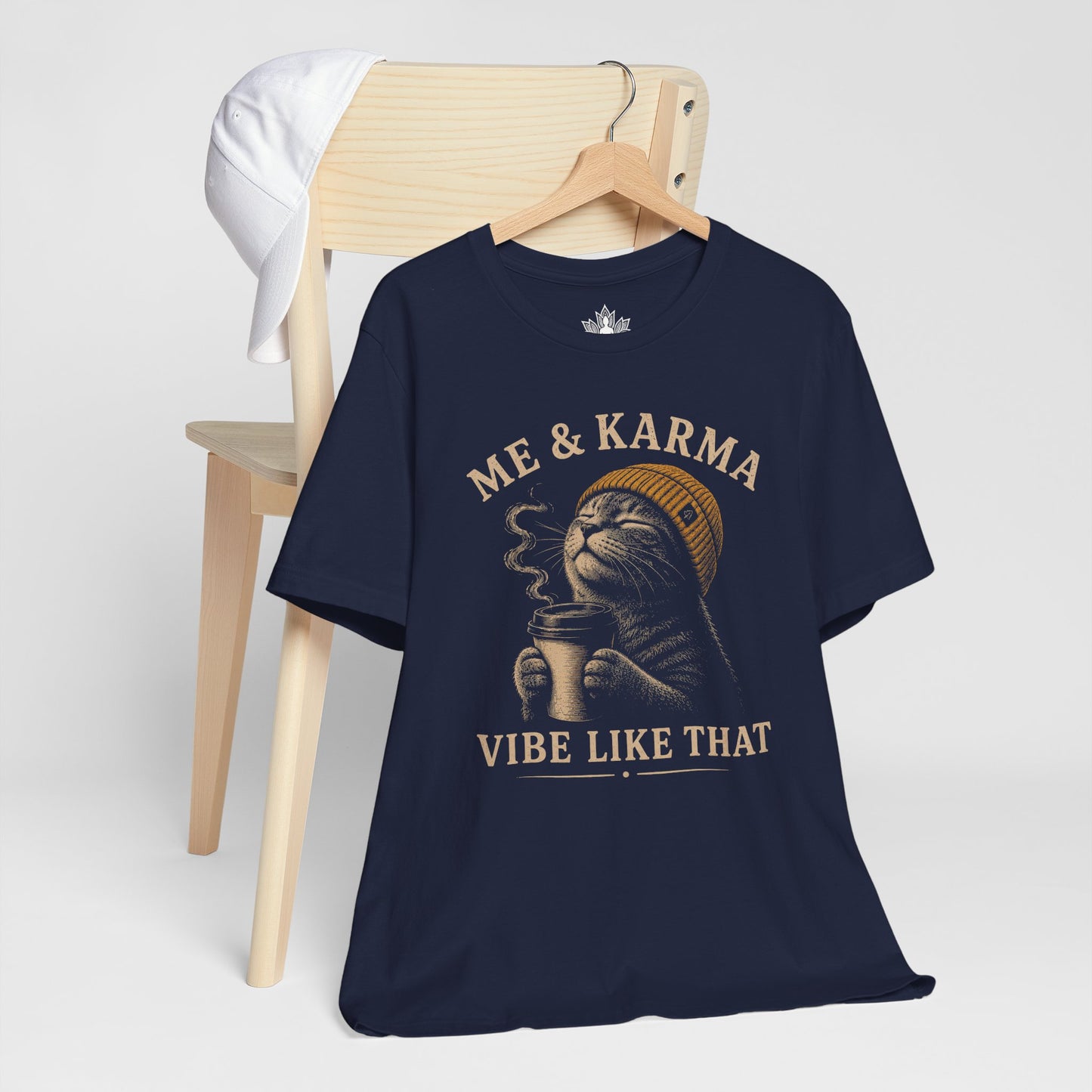 Me & Karma Vibe Like That Cat Men Tee