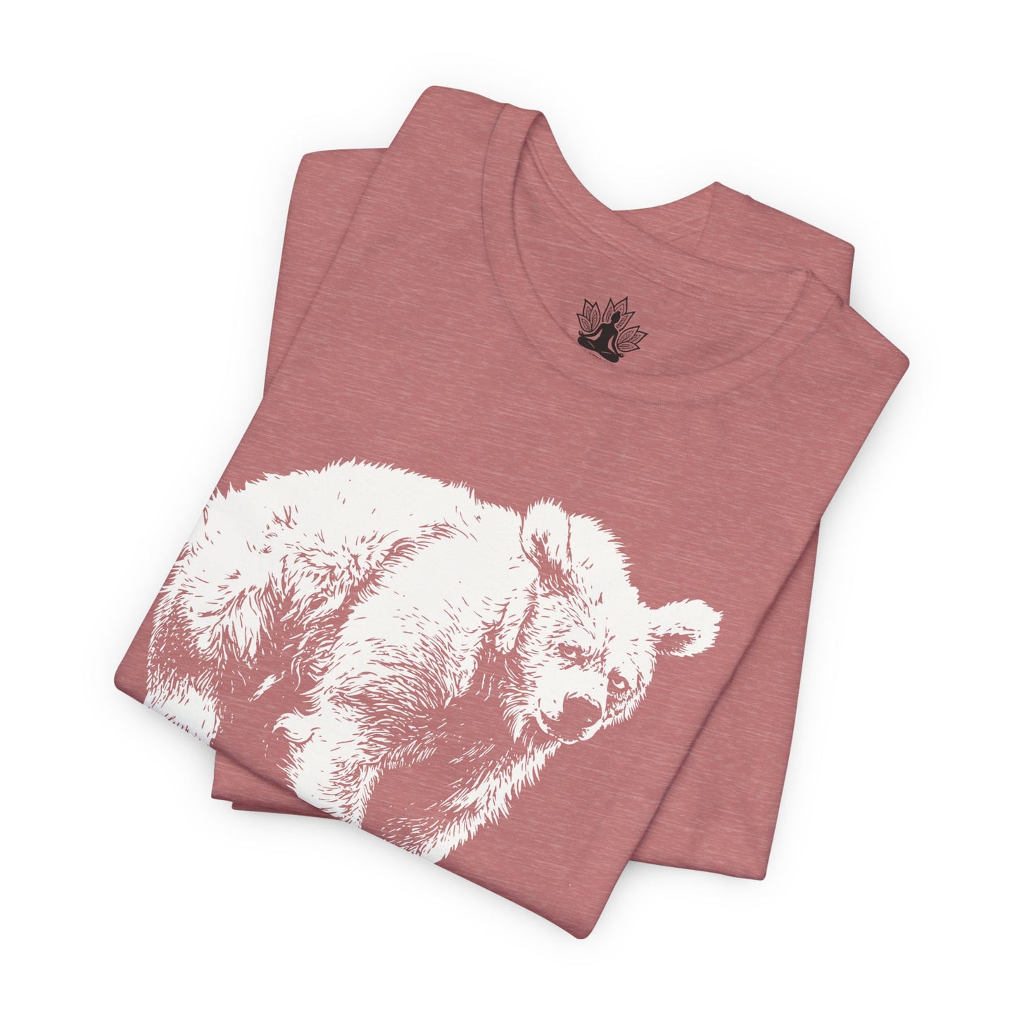 Post-Savasana Sleepy Bear Men Tee
