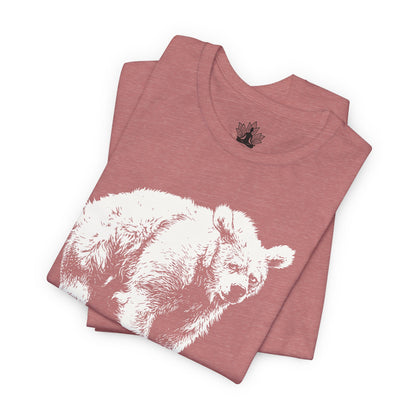 Post-Savasana Sleepy Bear Men Tee