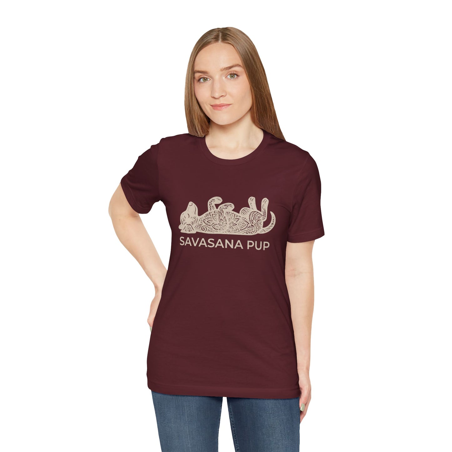 Chill Mandala Dog - Savasana Pup Tee