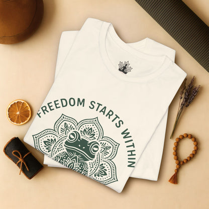 Freedom Frog – Mandala Mindfulness Tee