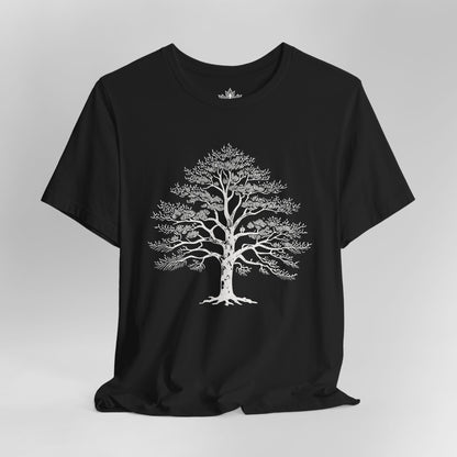 Sacred Tree of Life T-Shirt – Yoga Nature Minimalist Tee