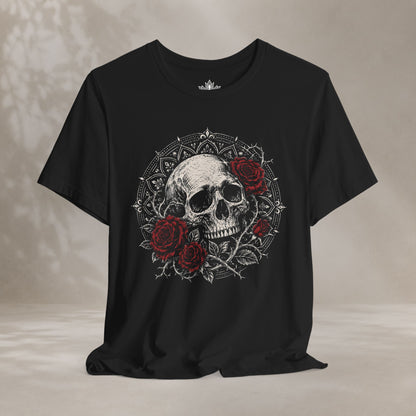 Skull & Roses Mandala Tee