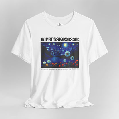 Lake Louise Moon & Mountains – Van Gogh Inspired Tee