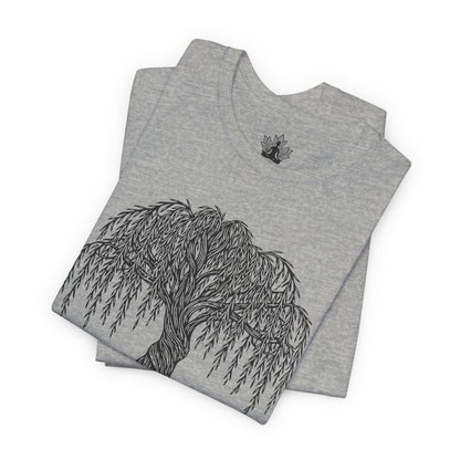 Tree Of Life Weeping Willow Men Tee