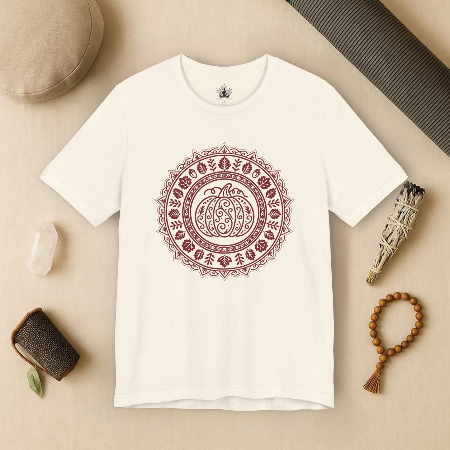 Pumpkin Mandala - Fall Yoga Tee