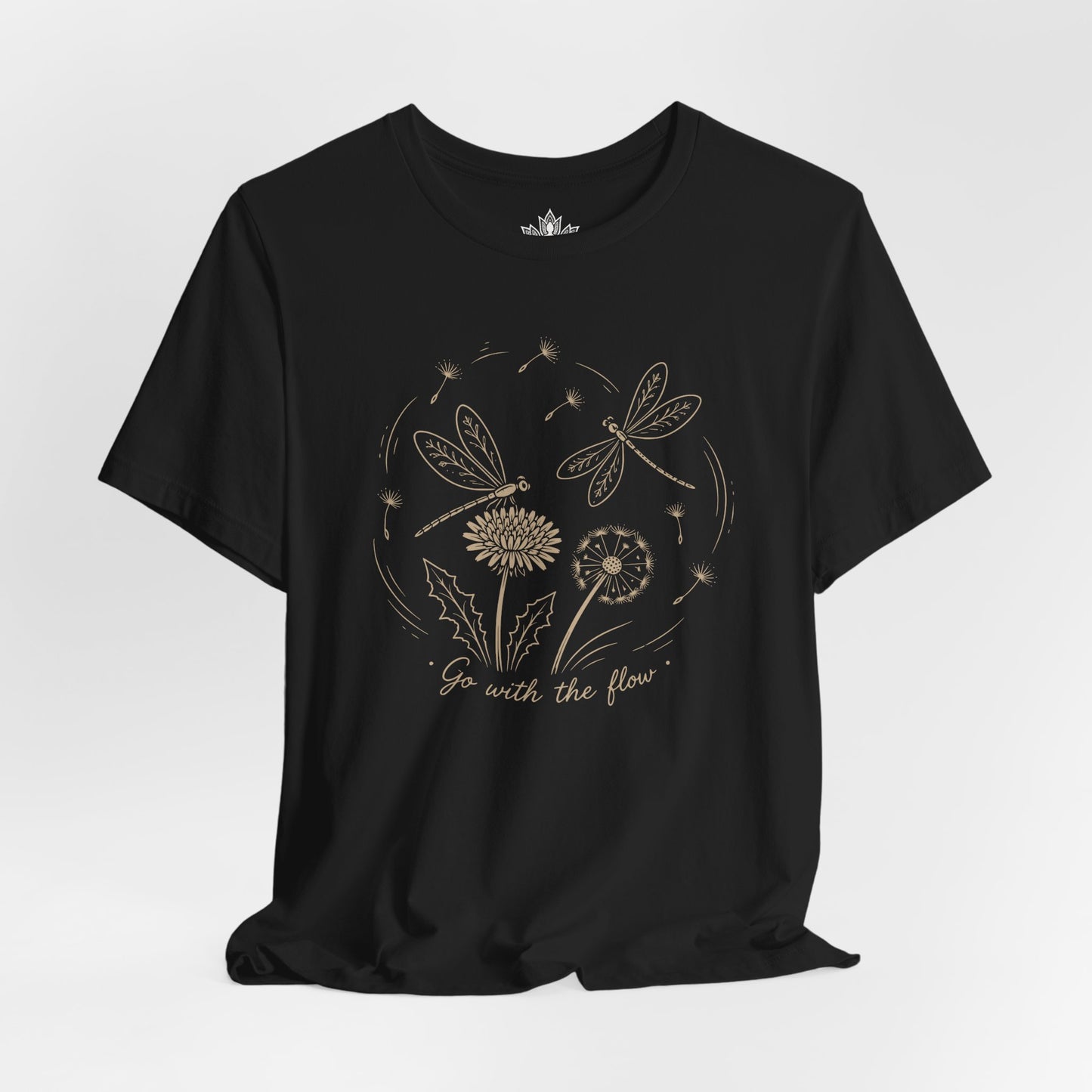 Go With The Flow Delicate Dragonflies Tee