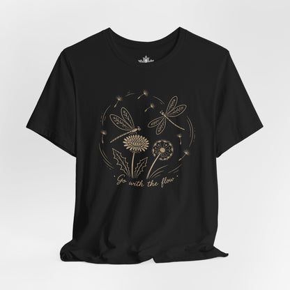 Go With The Flow Delicate Dragonflies Tee