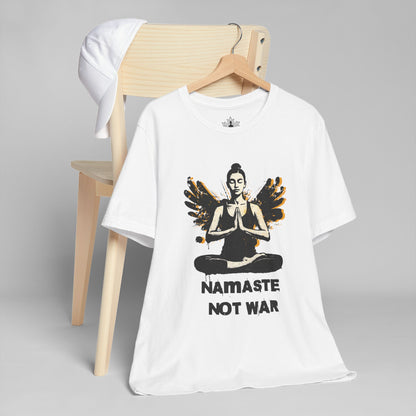 Namaste Not War – Urban Street Art Men Tee