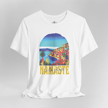 Namaste Riviera Sunset – Summer 25 Edition Tee