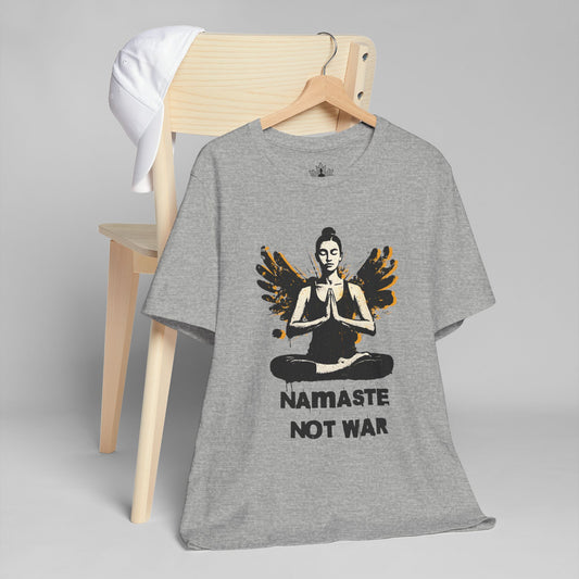 Namaste Not War – Urban Street Art Men Tee