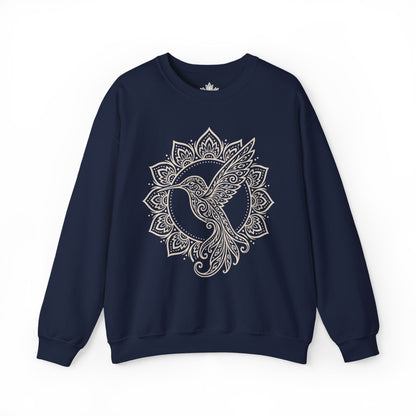 Hummingbird & Mandala Sweatshirt