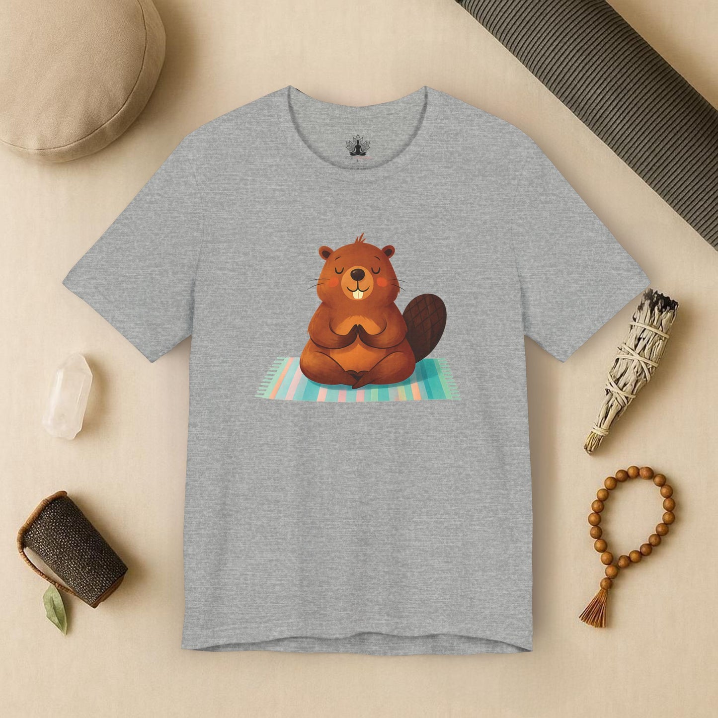 Namaste Beaver – Cute Yoga Tee