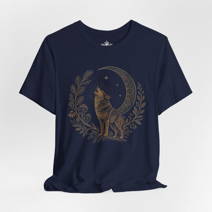 Wolf Song Mandala Moon Tee