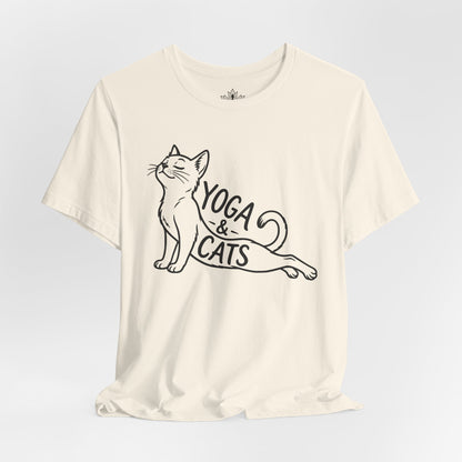 Yoga & Cats Tee