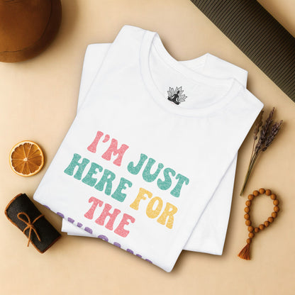 Savasana Only – Funny Yoga Tee