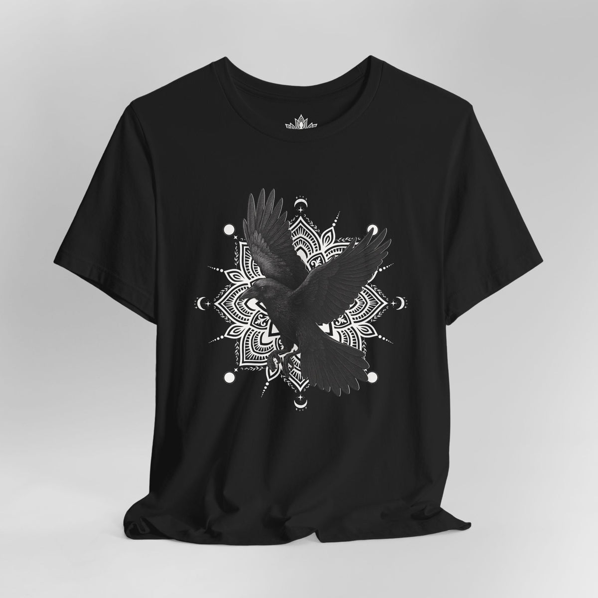 Mystic Raven Mandala Men Tee