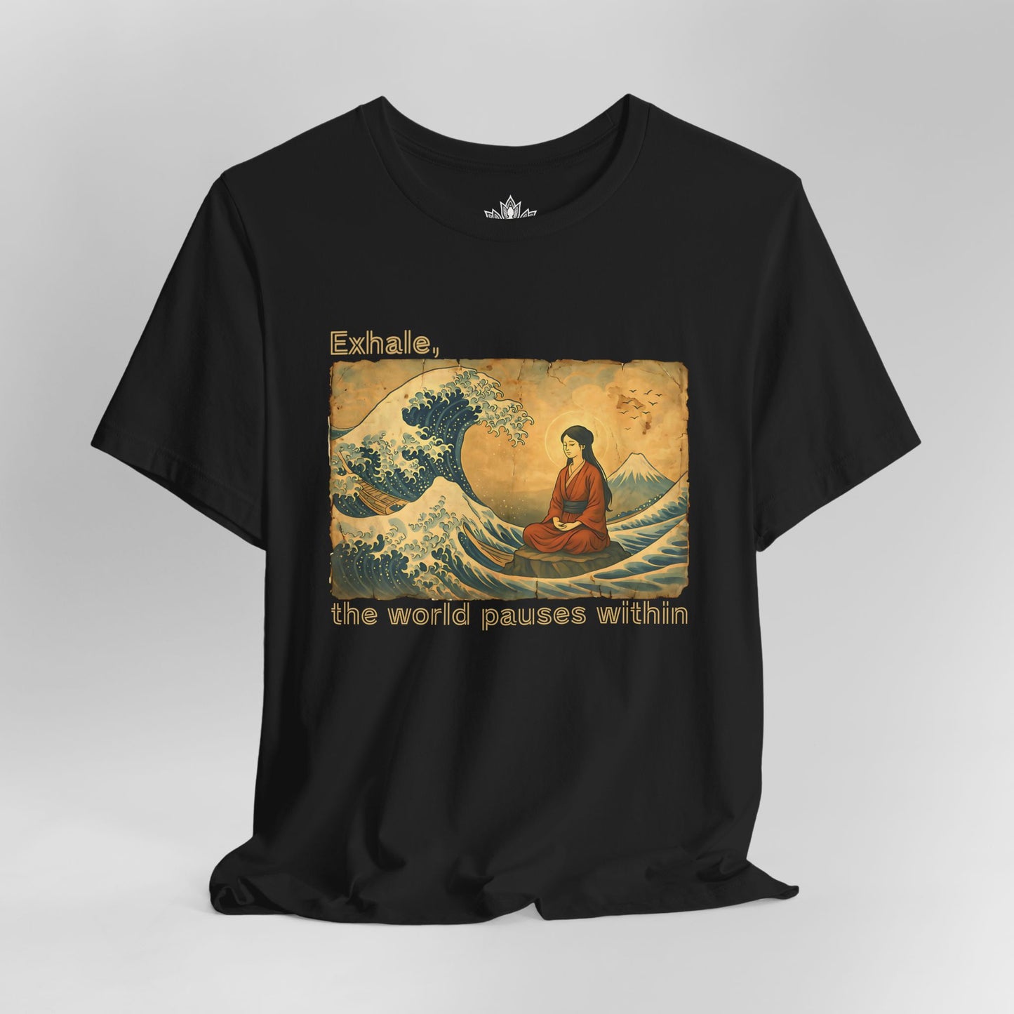 Exhale – Mindful Japanese Wave Tee