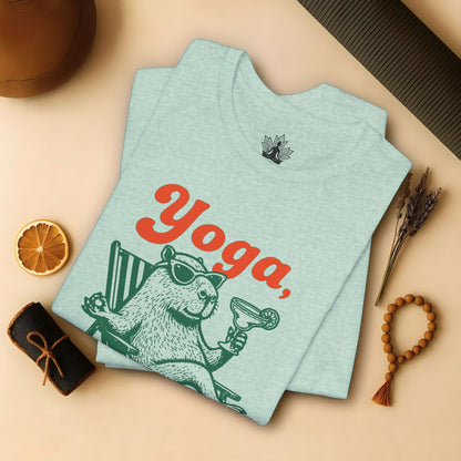 Capybara Yoga, Playa & Margarita Tee