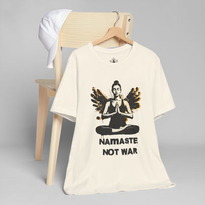 Namaste Not War – Urban Street Art Men Tee