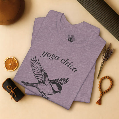 Yoga Chica Chickadee Tee