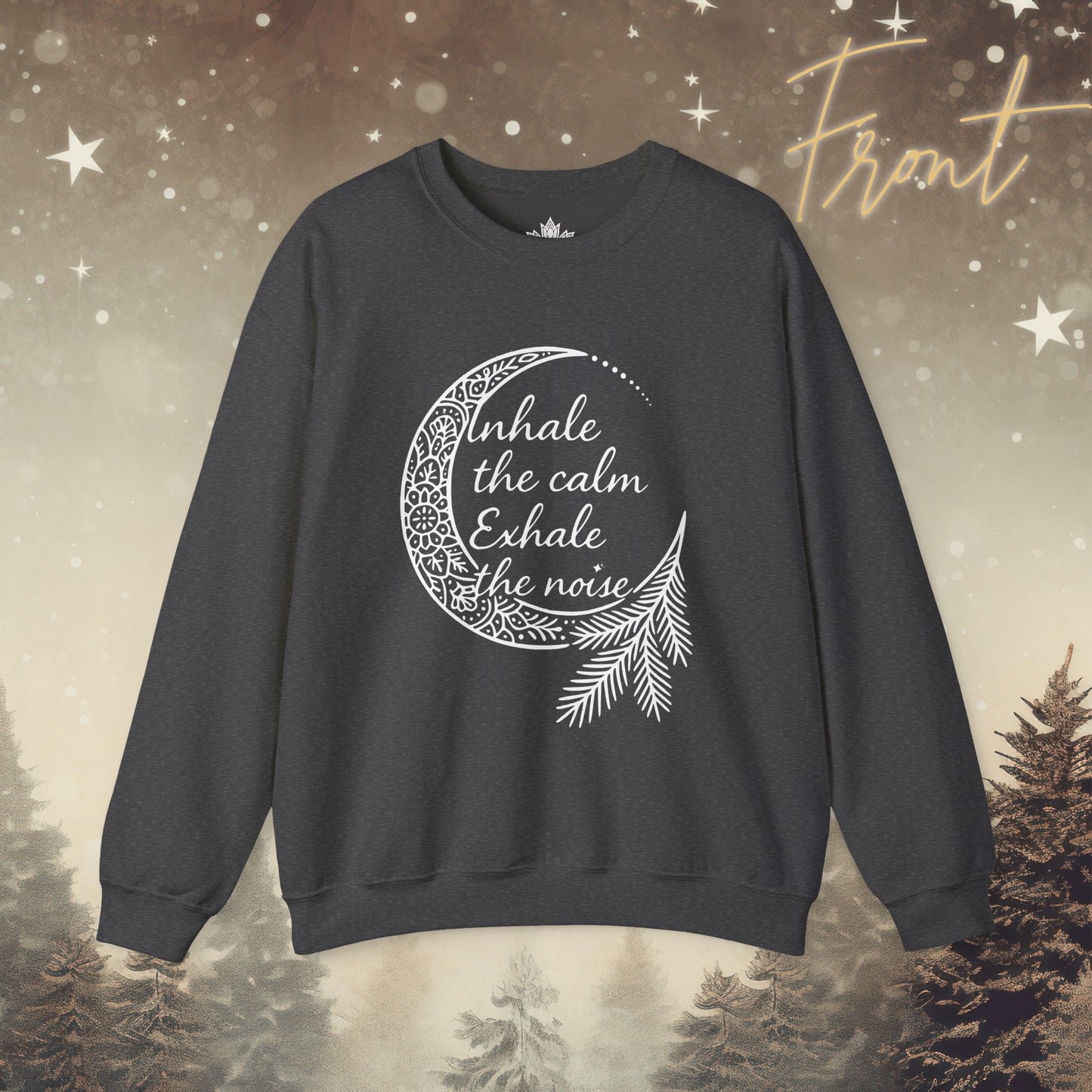 Inhale Calm Exhale Noise - Cozy Sweatshirt