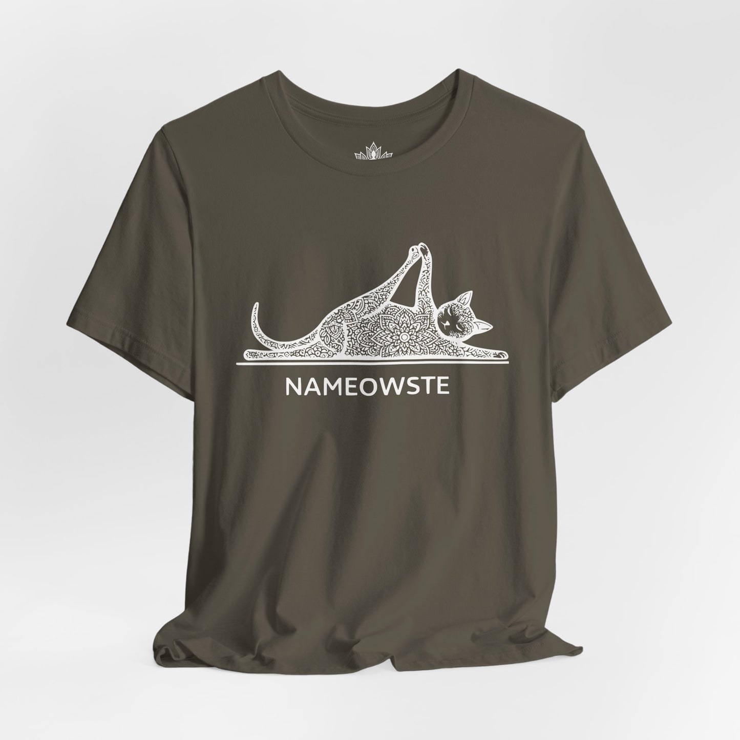 Nameowste Mandala Cat Tee