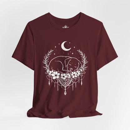Sleeping Dog Under the Moon Tee