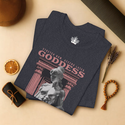 Greek Yoga Goddess – Stretch & Ascend Tee