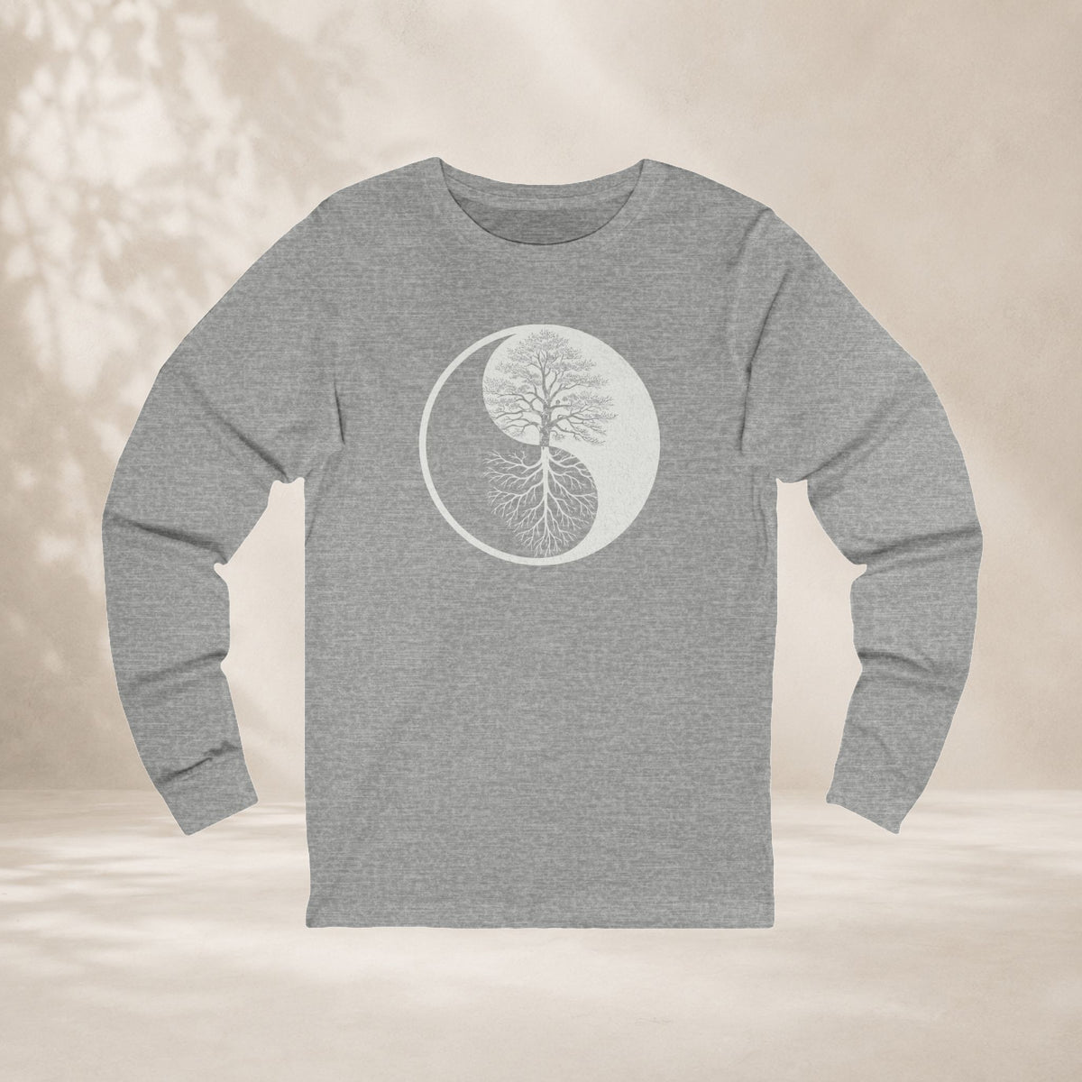 Yin Yang Tree Of Life Long Sleeve Tee