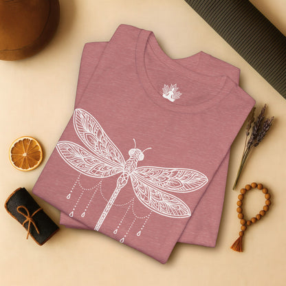 Mandala Dragonfly - Serenity Tee