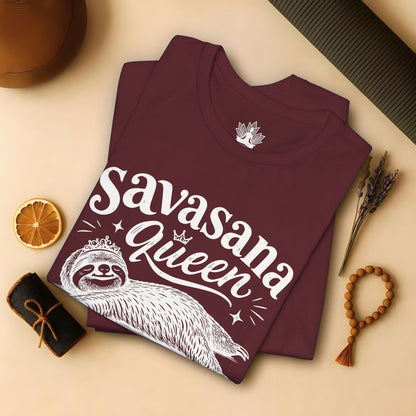 Savasana Queen Sloth Tee