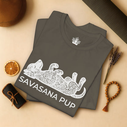 Chill Mandala Dog - Savasana Pup Tee