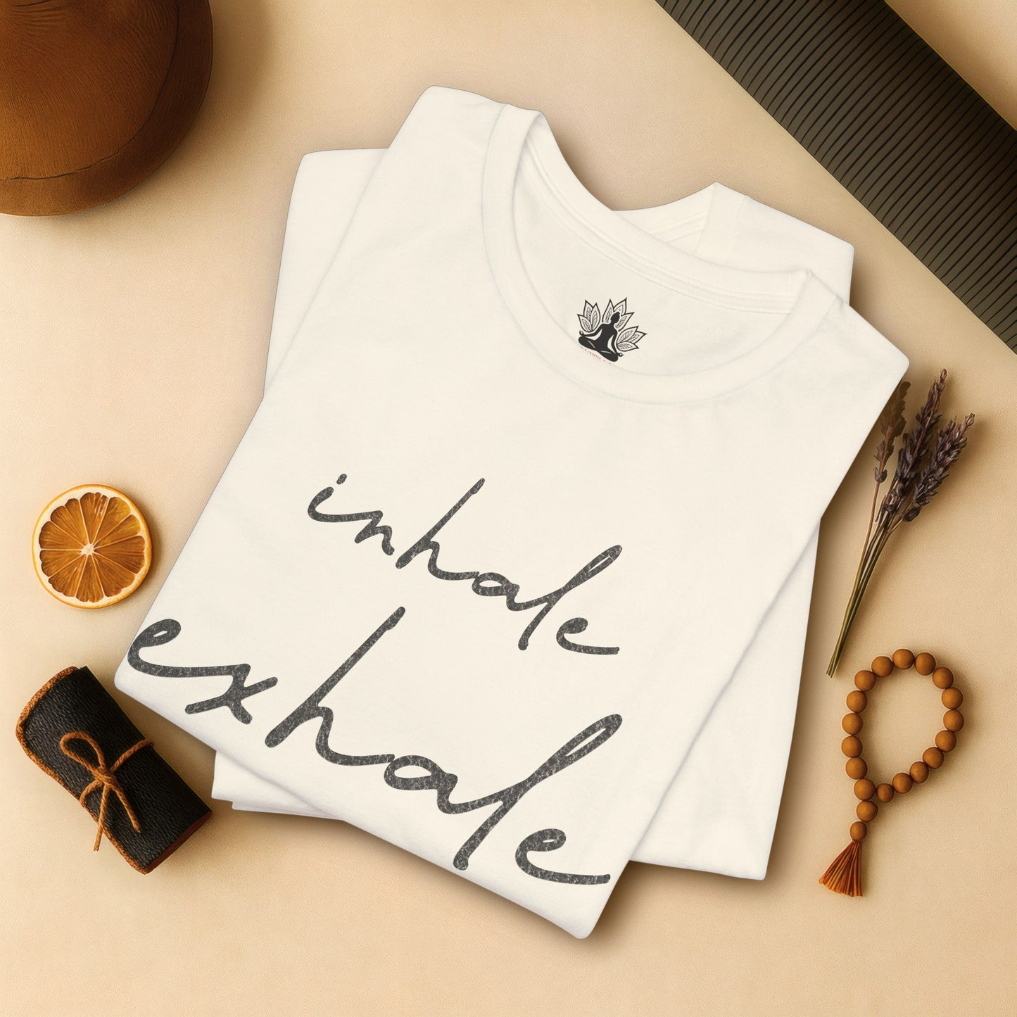 Inhale Exhale – Minimalist Mindfulness Tee