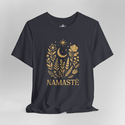 Namasté Bloom – Floral Yoga Tee