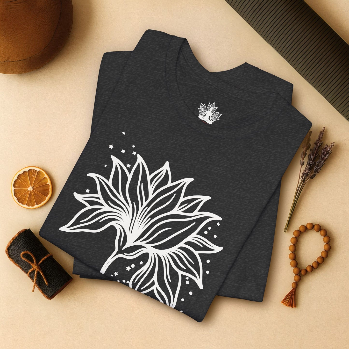 Mystic Lotus Bloom – Calm Energy Tee