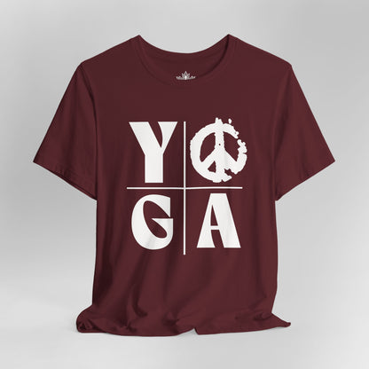 Bold Yoga – Modern Grid Tee