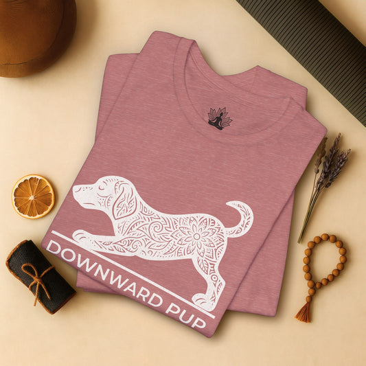 Balance Sausage Dog - Downward Pup Tee