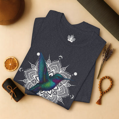 Hummingbird – Mandala Spiritual Flight Tee