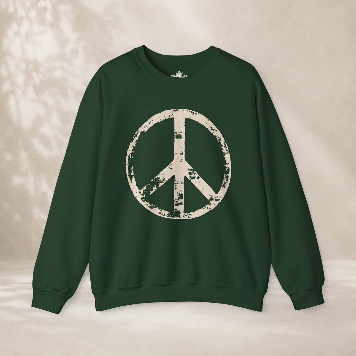 Vintage Peace Symbol Sweatshirt