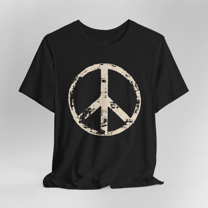 Retro Peace Symbol Men Tee