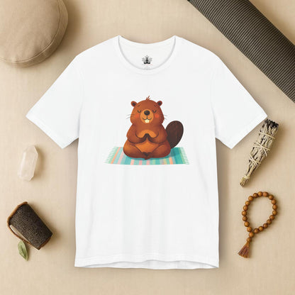 Namaste Beaver – Cute Yoga Tee