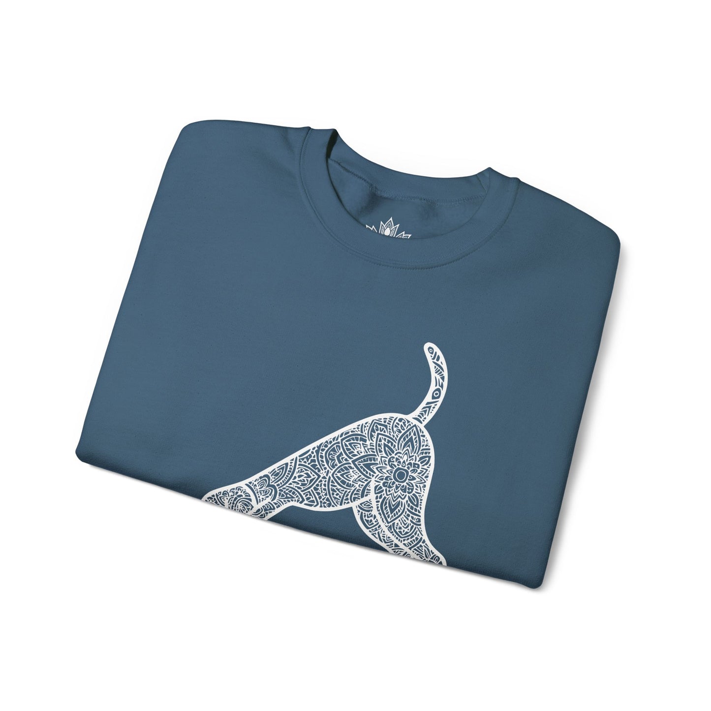 Sweat-shirt Downward Human - Mandala Dog