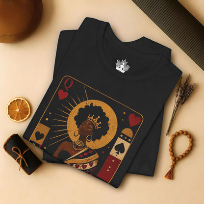 Meditating Queen of Hearts Tee