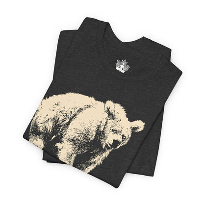 Post-Savasana Sleepy Bear Men Tee