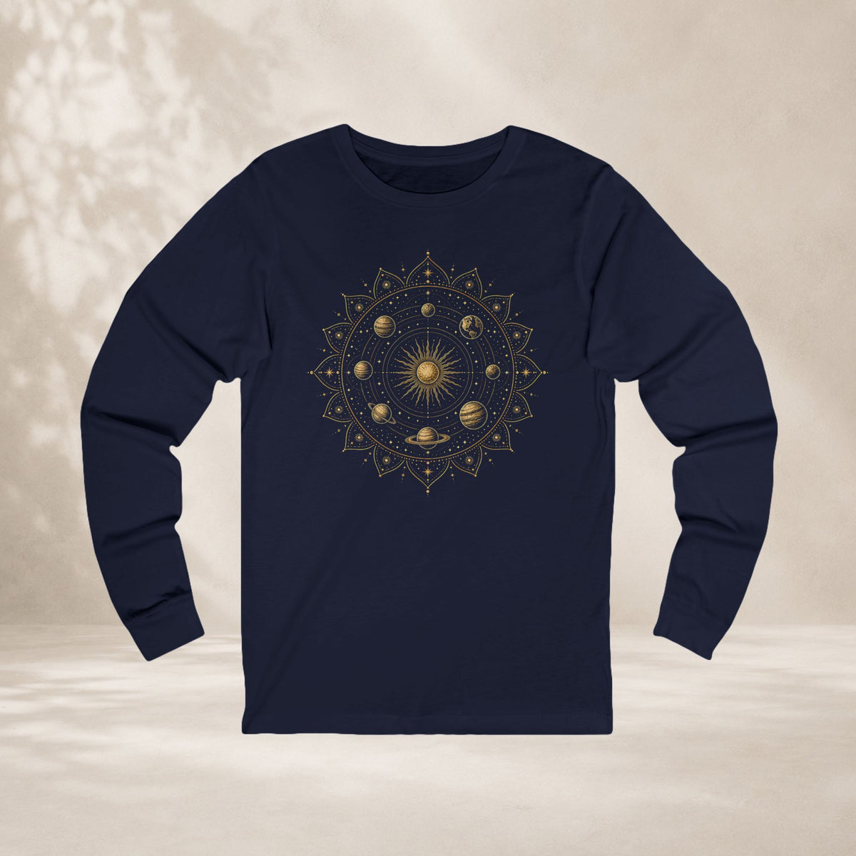 Space Mandala Long Sleeve Tee
