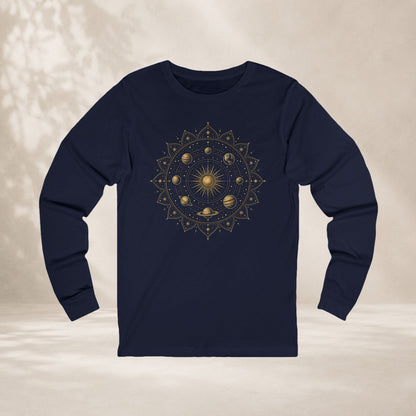 Space Mandala Long Sleeve Tee